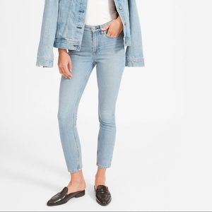 Everlane High-Rise Skinny Ankle Jeans sz 25